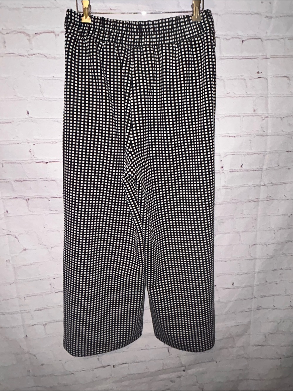 Maeve Maeve Orwell Wide-Leg Cropped Checkered
Pants size S - Picture 4 of 7